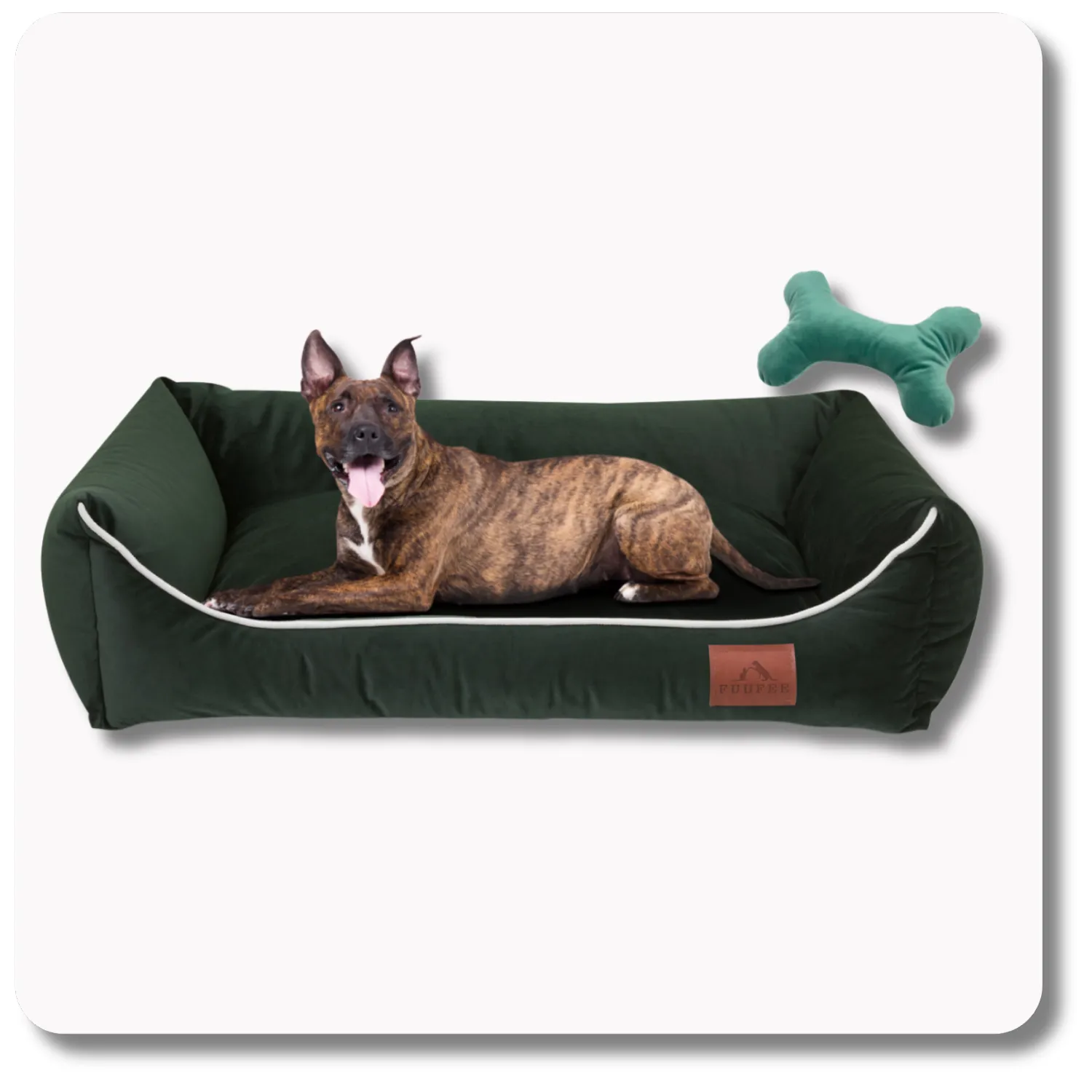 Legowisko dla psa <br>SOFA DEEP GREEN - obrazek 6