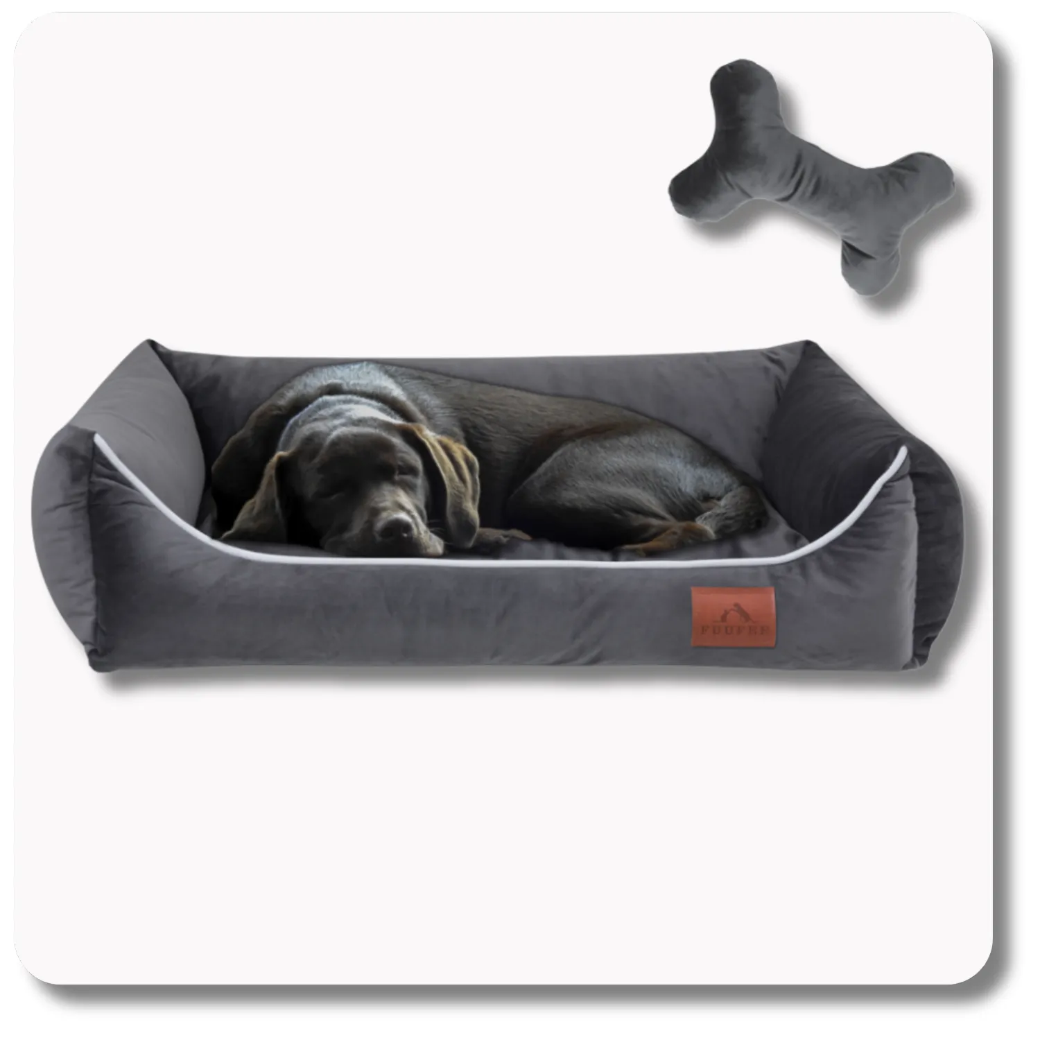 Legowisko dla psa <br>SOFA GRAPHITE - obrazek 5