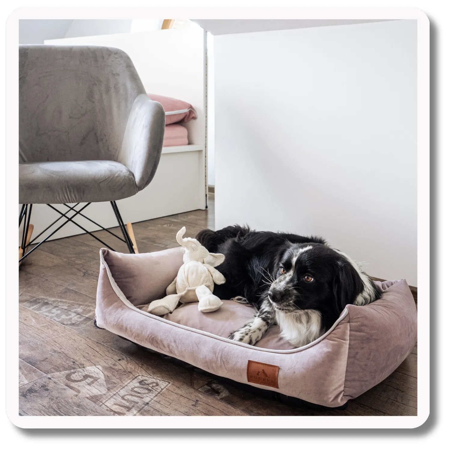 Legowisko dla psa <br>SOFA PASTEL PURPLE - obrazek 6