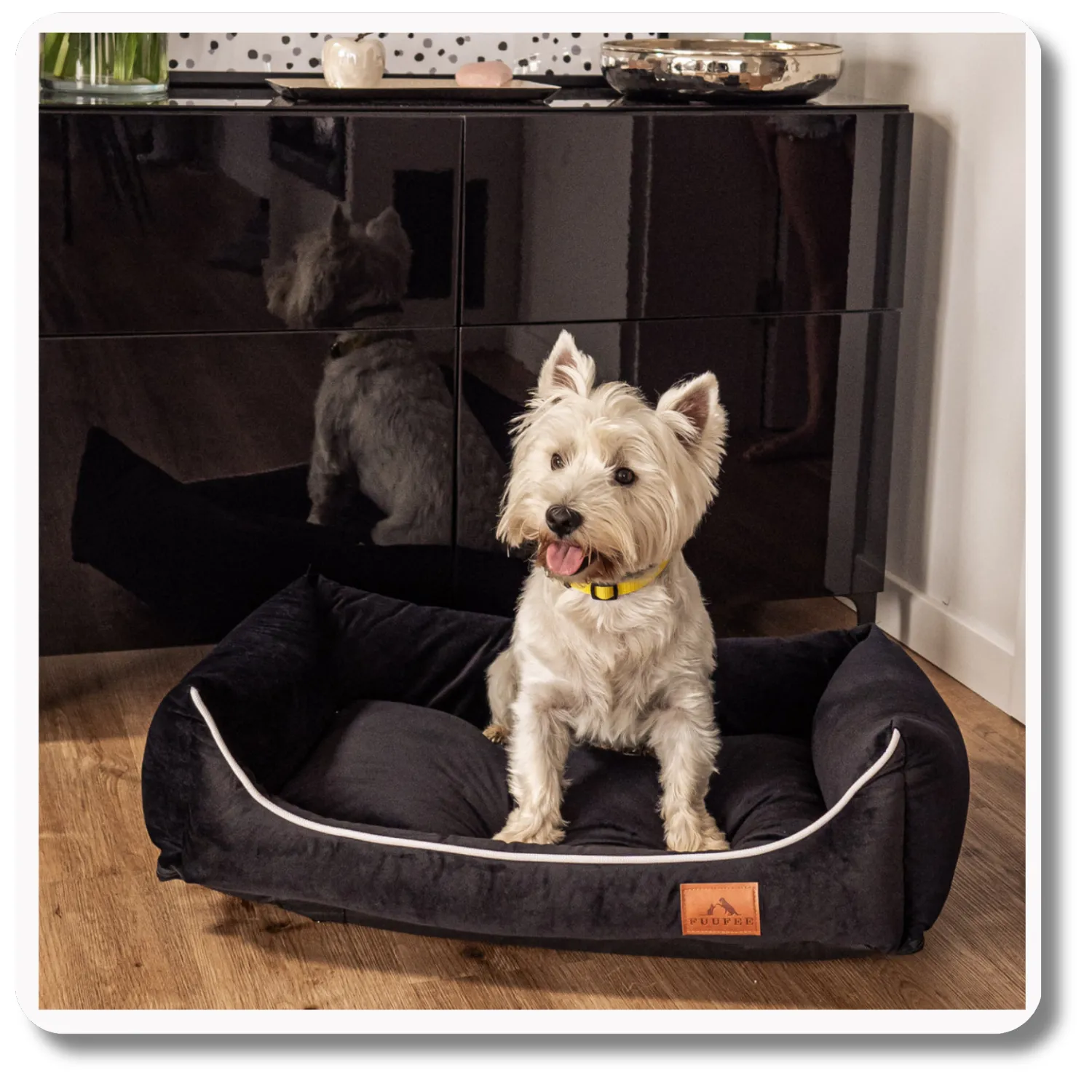 Legowisko dla psa <br>SOFA ULTRA BLACK - obrazek 3