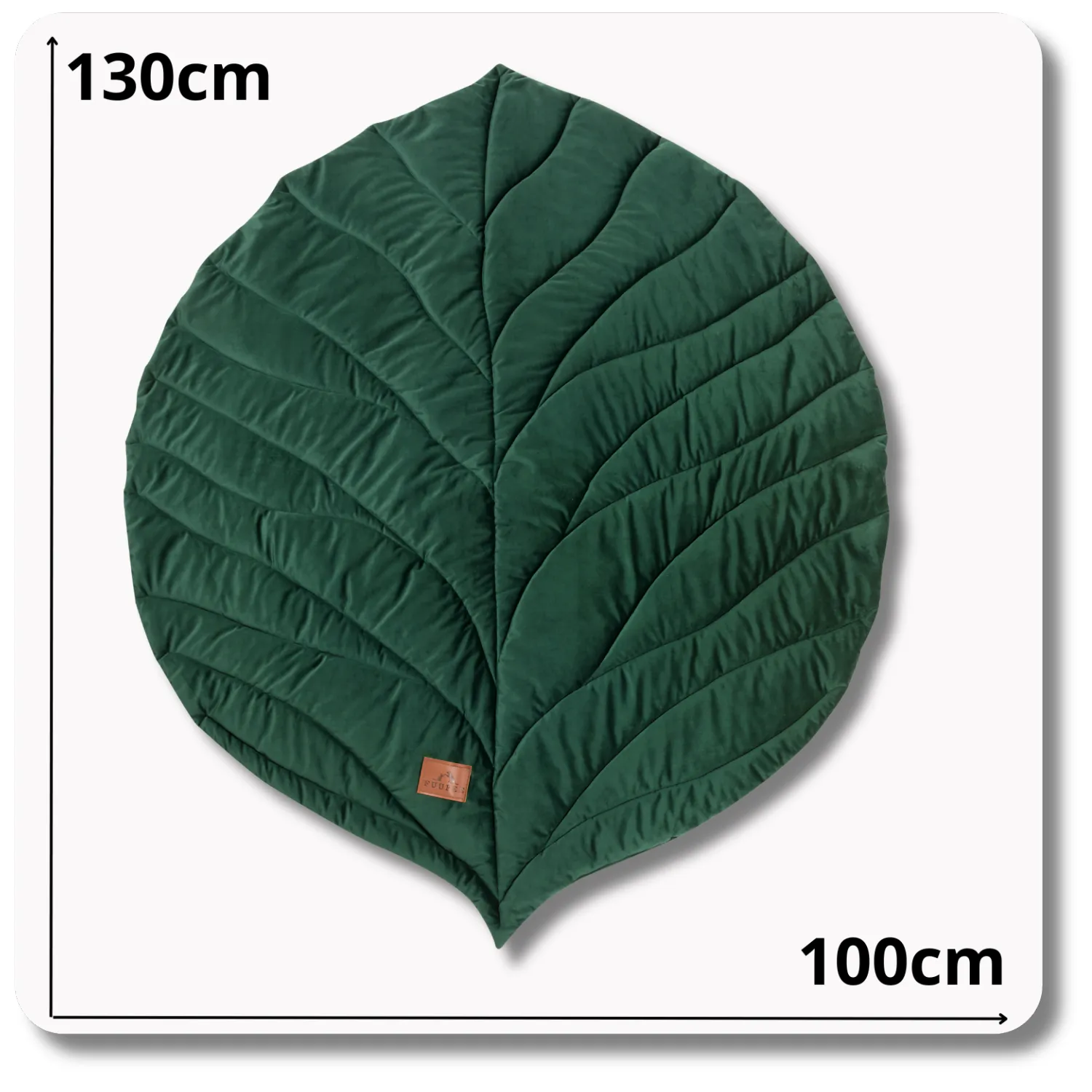 Mata dla psa <br/>FOGLIA DEEP GREEN - obrazek 3