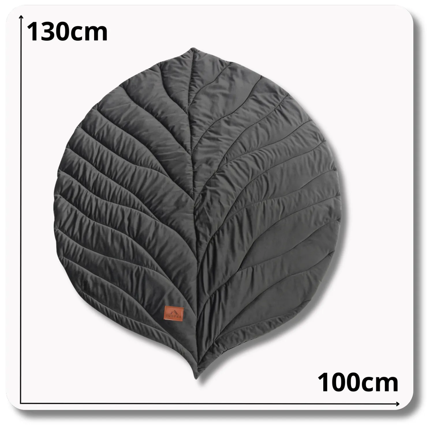 Mata dla psa <br/>FOGLIA GRAPHITE - obrazek 3